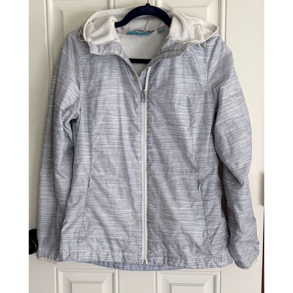 Free Country Windshear Women's Light Gray Jacket size S